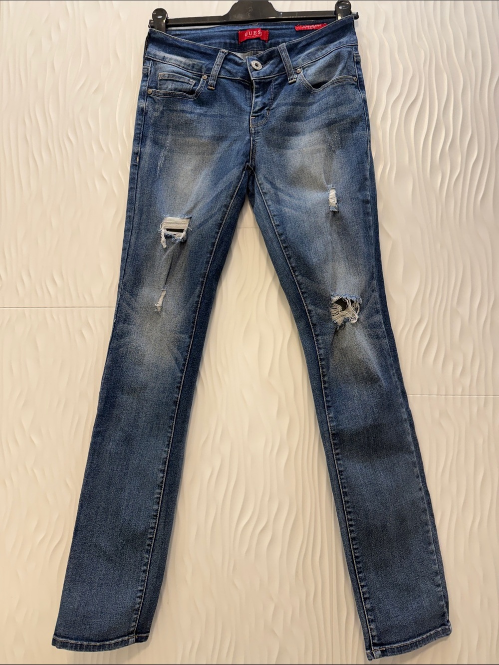 Guess Women's Distressed Skinny Jeans